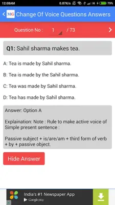 SSC IBPS UPSC Exam Preparation android App screenshot 1